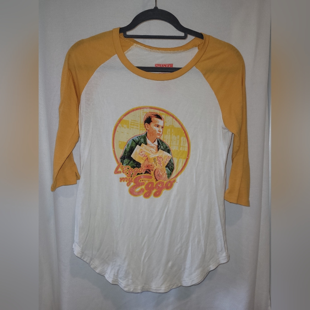 Stranger Things Eleven Leggo My Eggo Shirt Size S